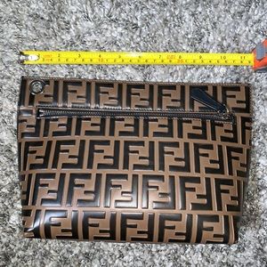 fendi pyramid pouch